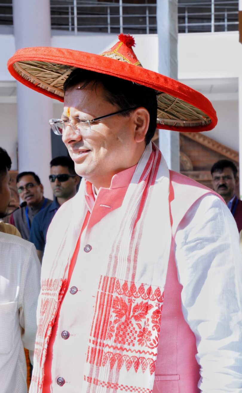 CM Pushkar Singh Dhami