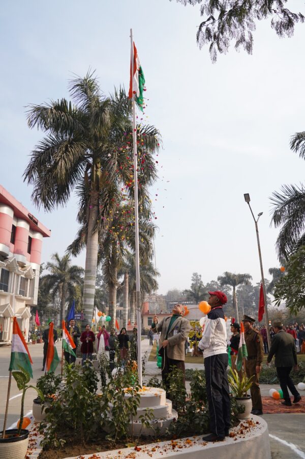 Republic Day celebrated with pomp