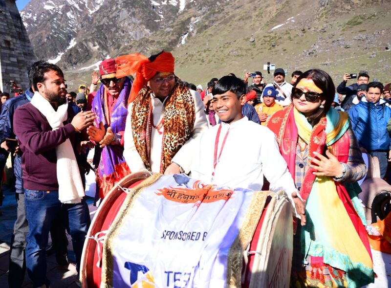 The doors of Shri Kedarnath Dham opened