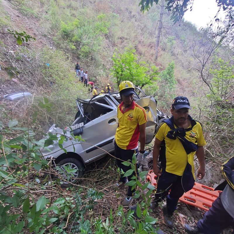 Car accident in Salt area