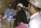 inspection of Jamrani Dam Project