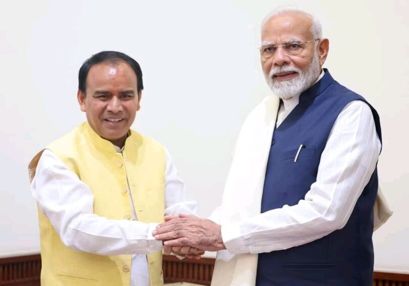 Dr. Dhan Singh met PM