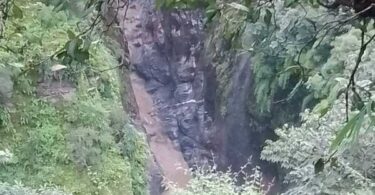 Lake on the Mandakini River