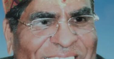 Anusuya Prasad Bhatt condolences