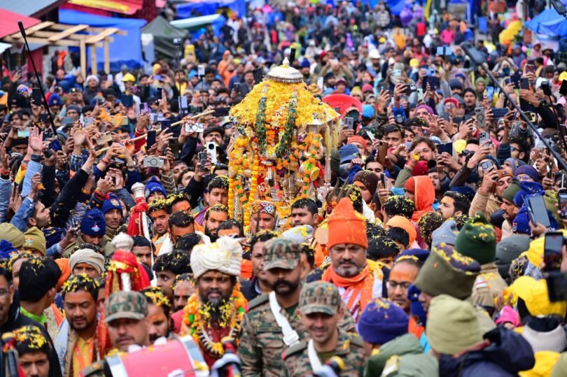 Panchmukhi festival doli of Kedarnath