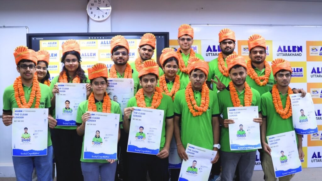 Uttarakhand topper NEET-2025