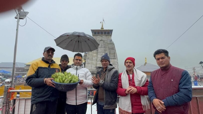 Rudrabhishek in Kedarnath temple