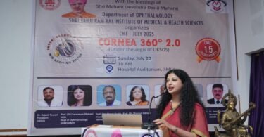 Rheumatoid patient corneal