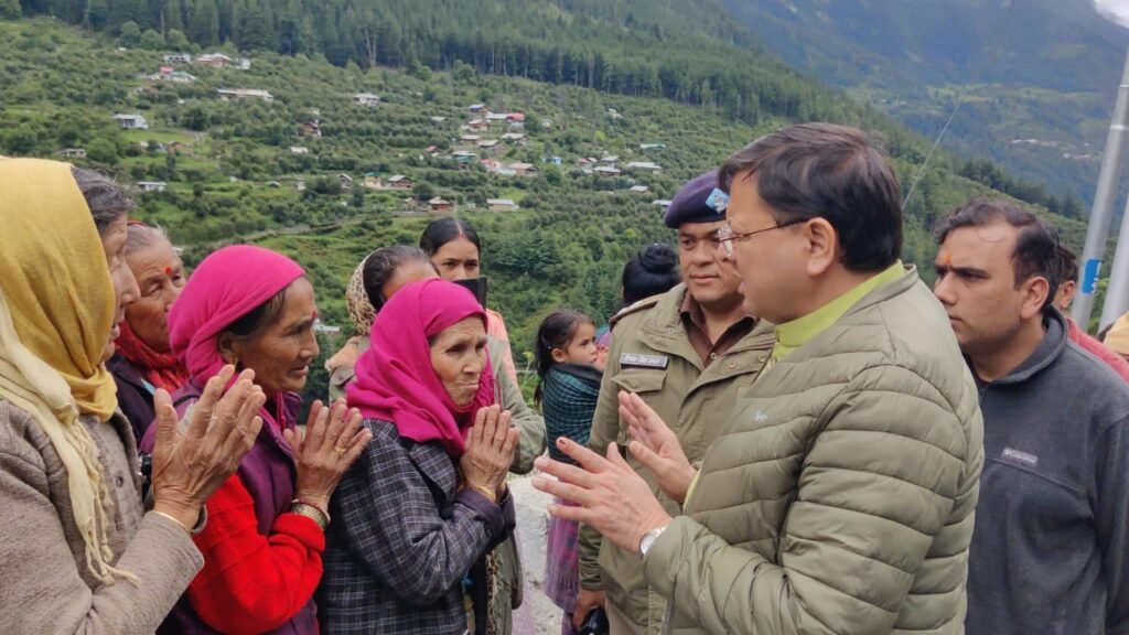 CM visit to disaster affected area