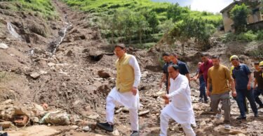 Landslide Saanji and Buransi Village