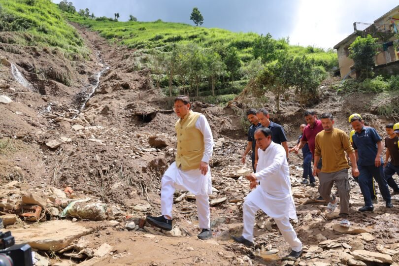 Landslide Saanji and Buransi Village