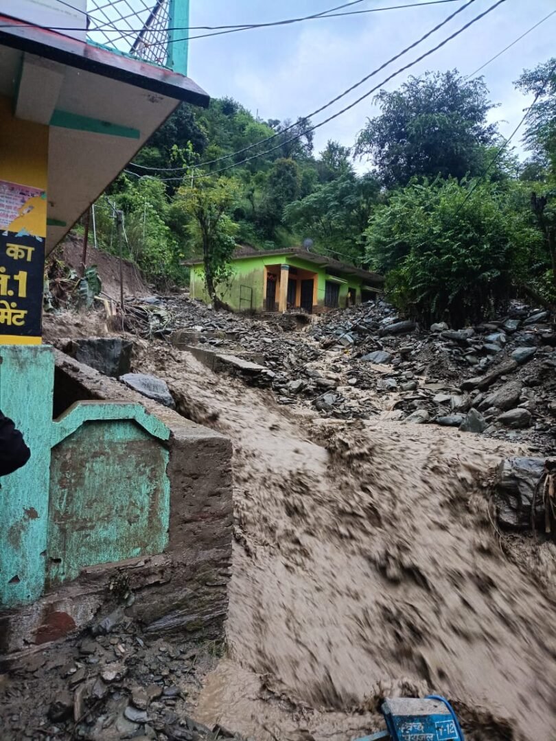 Naugaon affected by heavy rain