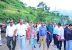 Inspection of disaster affected areas