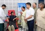 Blood donation camp at Graphic Era