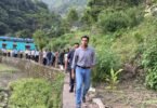 Visit to affected areas