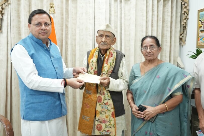 Donated ₹7 lakh CM Relief Fund