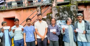 Disaster affected people