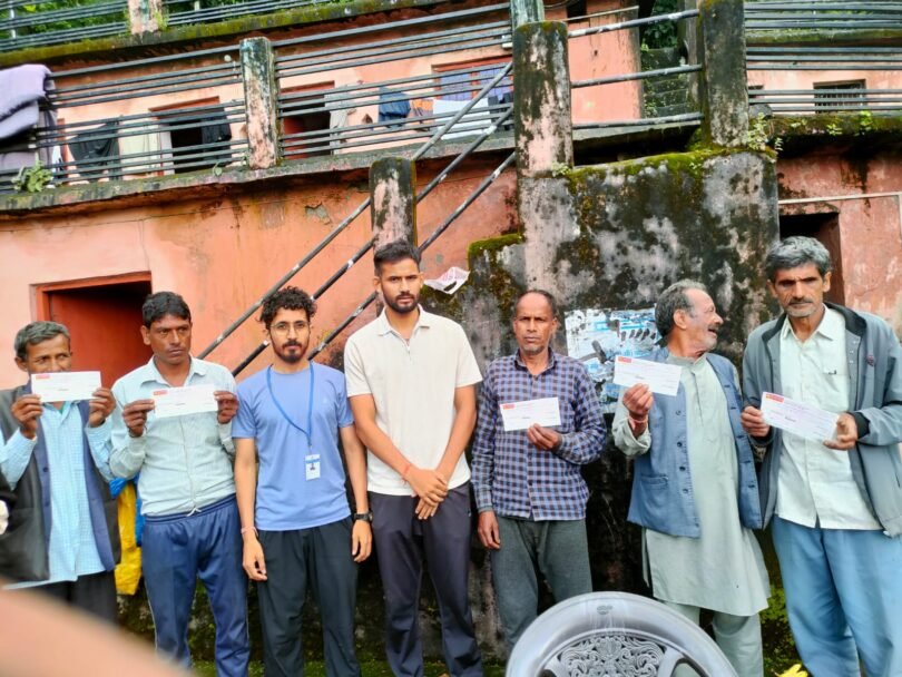 Disaster affected people