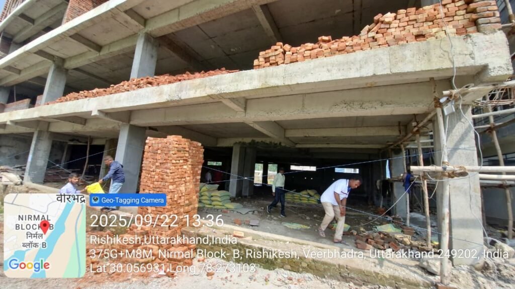 Multi storey building sealed
