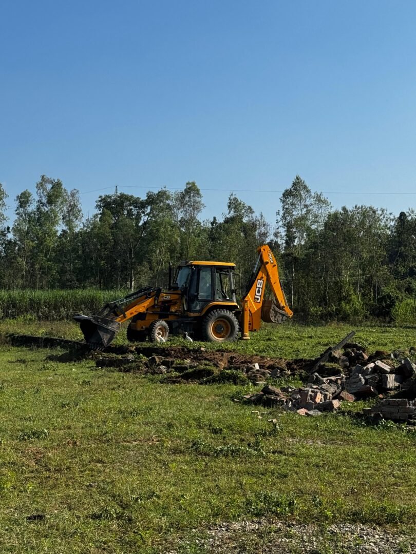 Action against illegal plotting