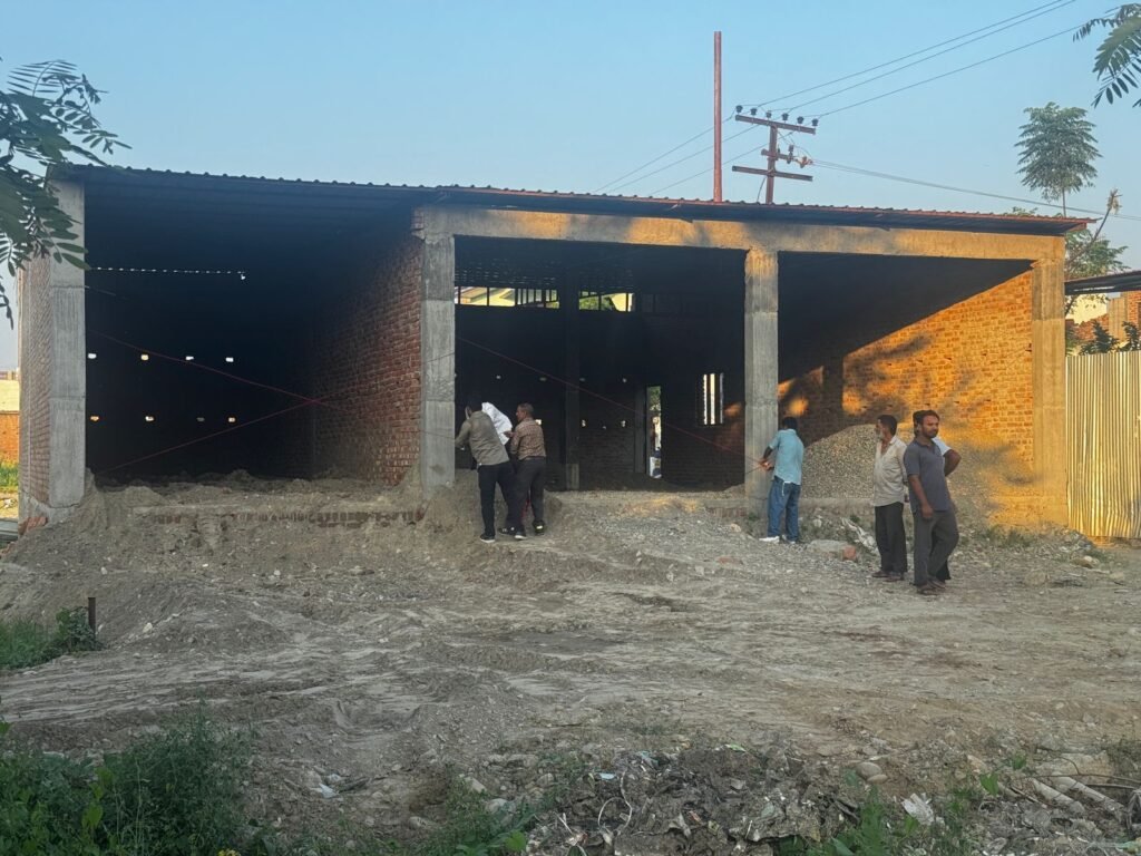 Action against illegal plotting