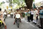 Bike rally on Wildlife Week