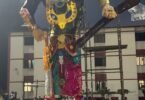 Burning of 32 feet tall Ravana