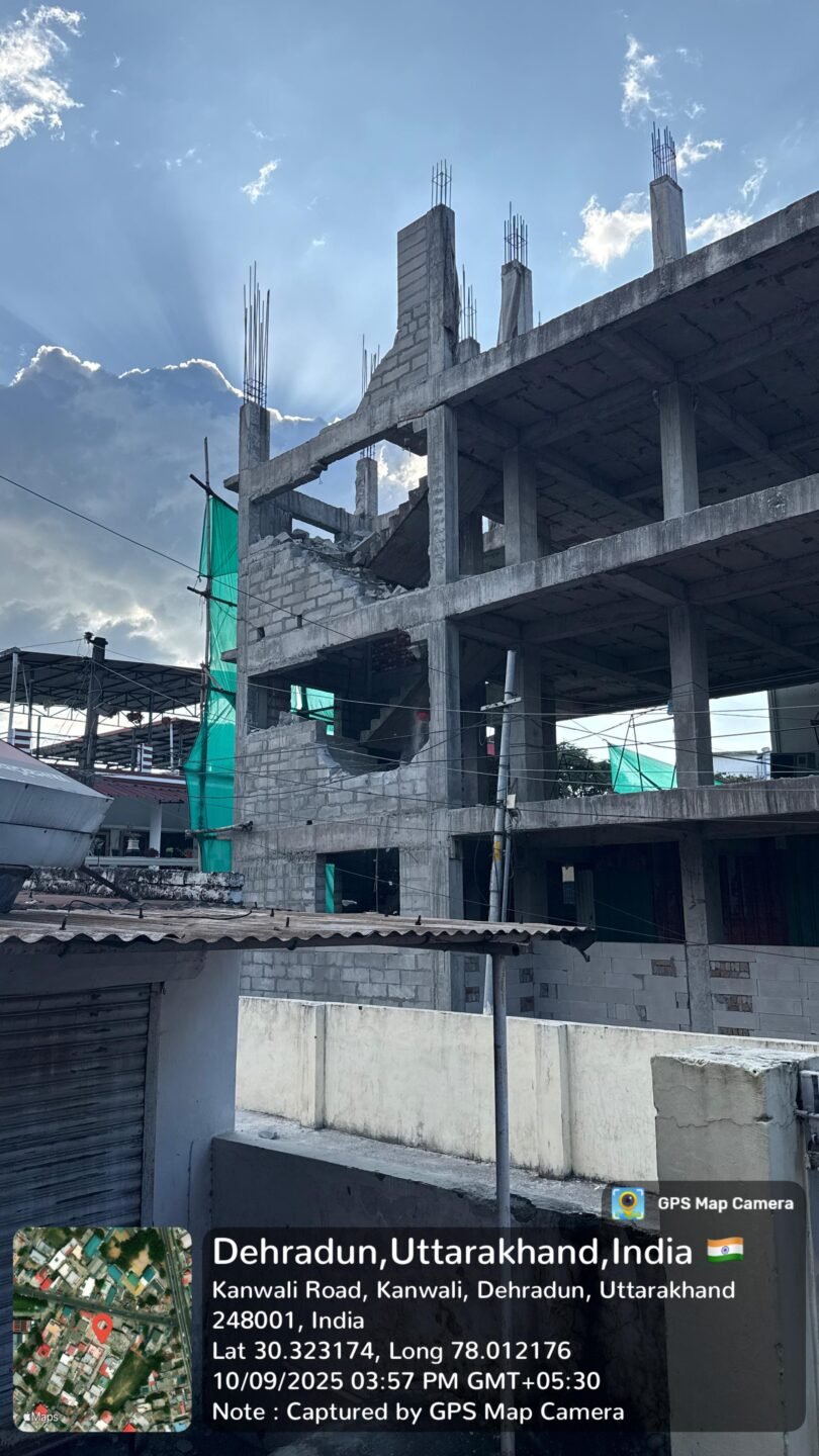 Illegal commercial construction