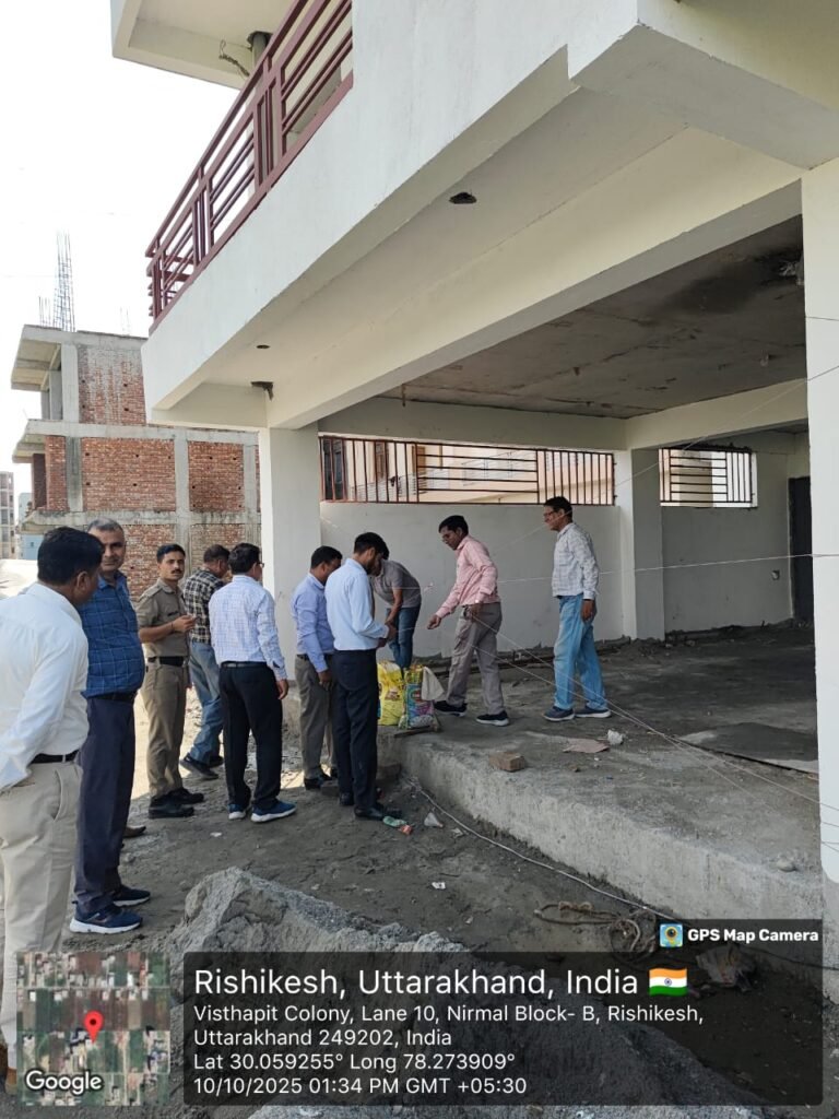 Illegal multi-storey building sealed