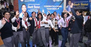 World Cup celebrations at Graphic Era