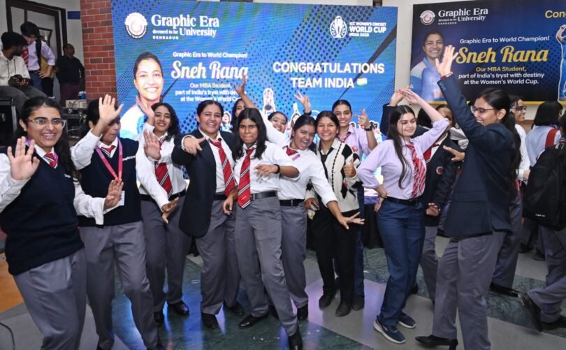 World Cup celebrations at Graphic Era