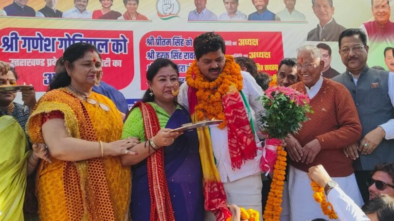 Reshuffle in Uttarakhand Congress