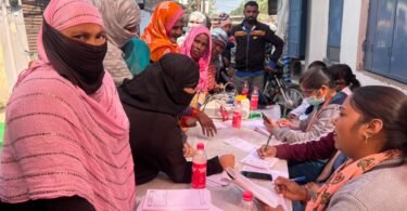 Health check up camp