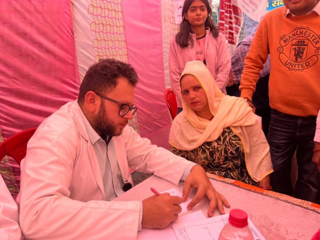Health check up camp