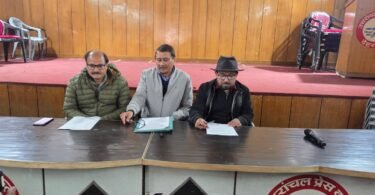 Uttaranchal Press Club Election