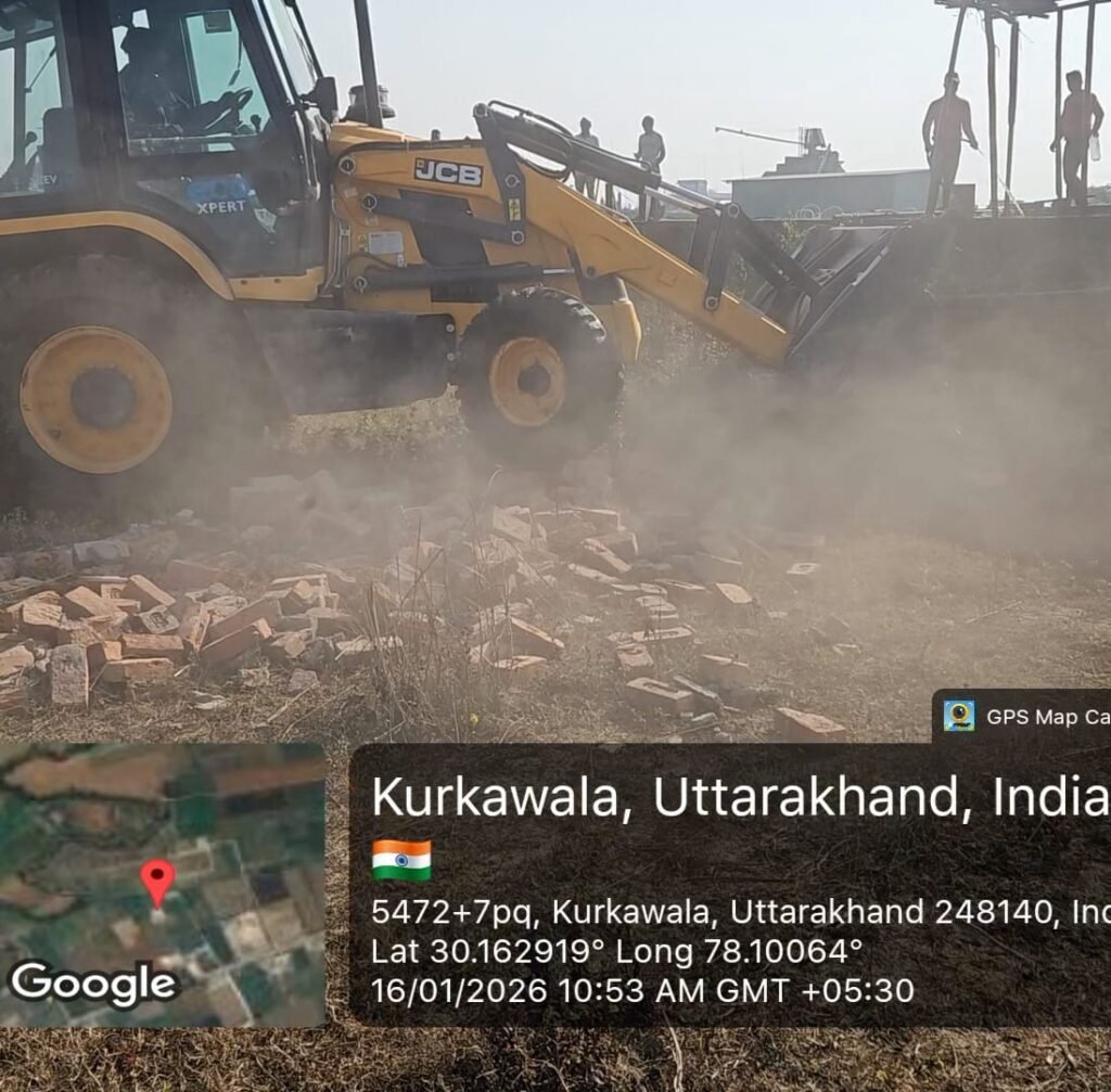 40 bighas of illegal plotting