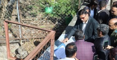 Chandreshwar drain inspection