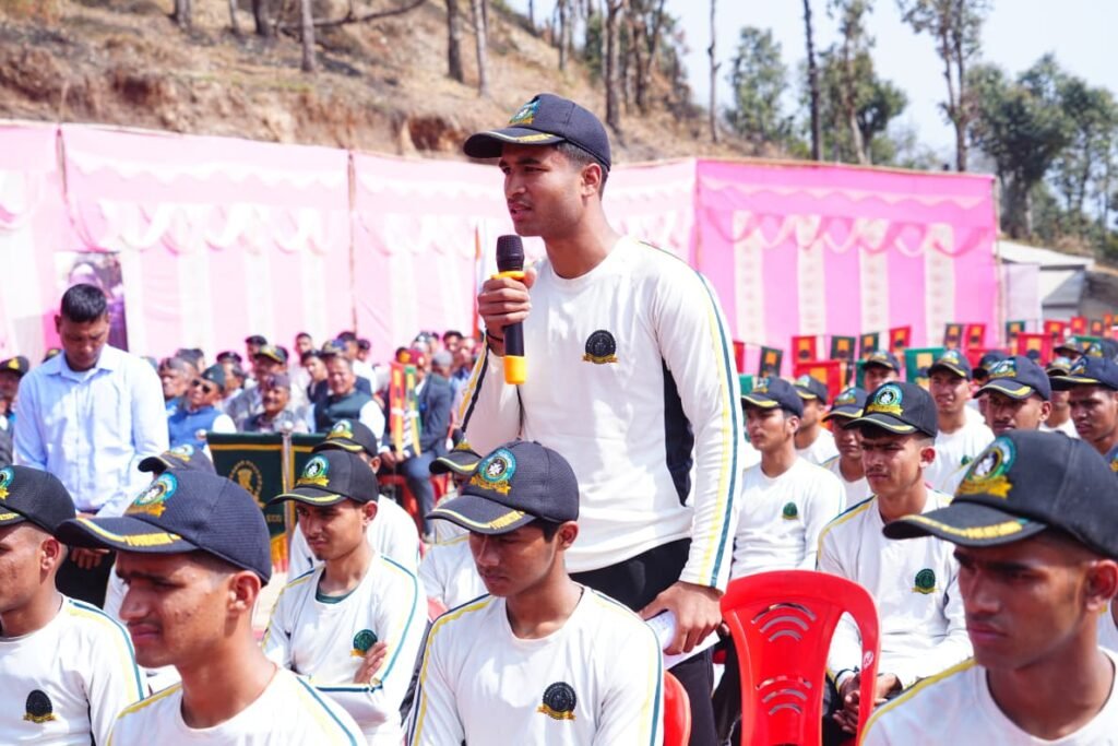 CM Interacted with Agniveer cadets