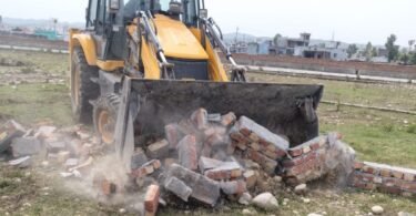 Illegal plotting in Ganeshpur