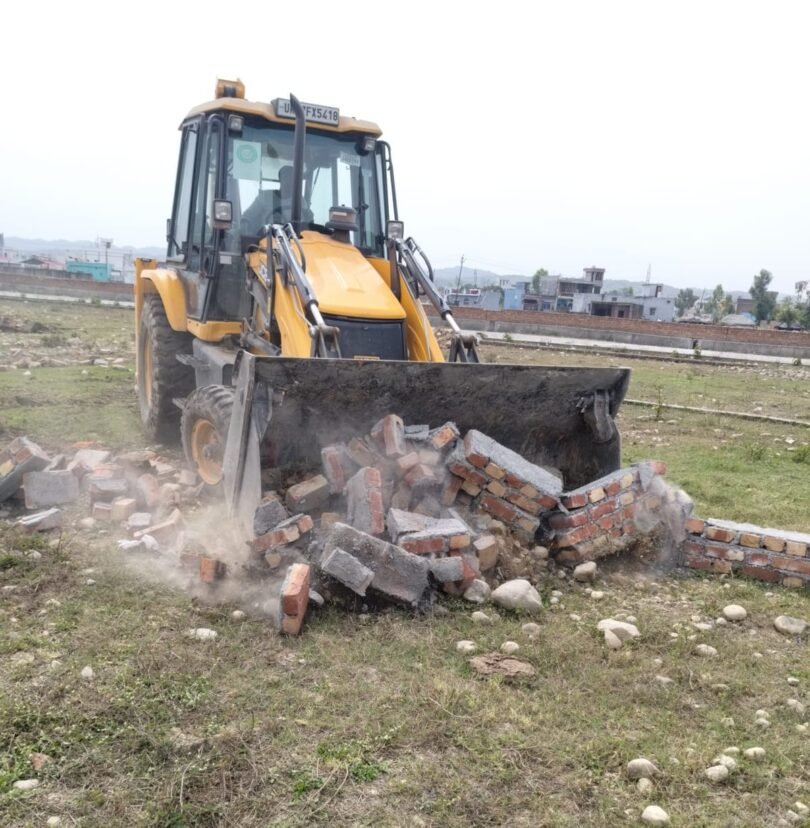 Illegal plotting in Ganeshpur