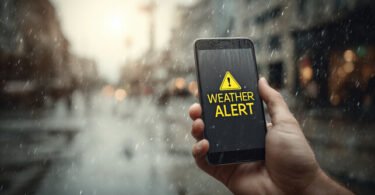 Weather orange alert