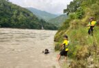 Youth Swept Away in Ganga