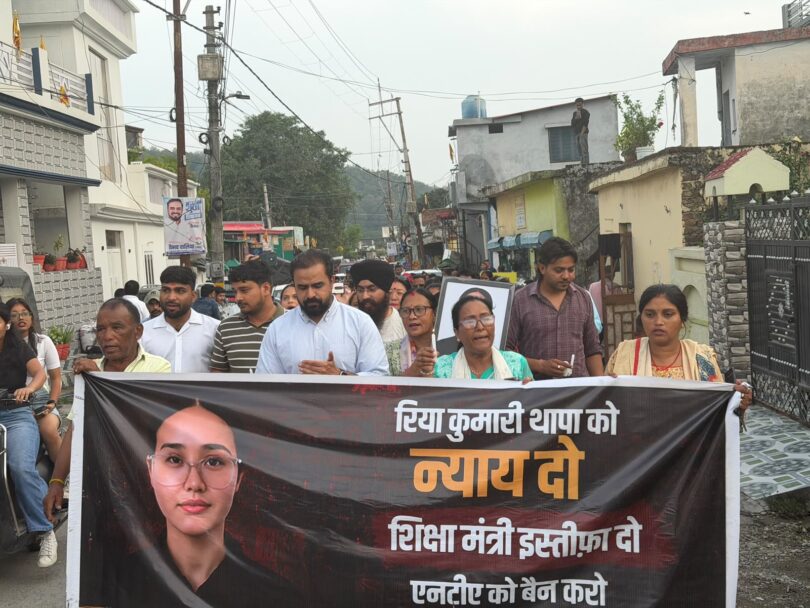 Riya Thapa Candle March